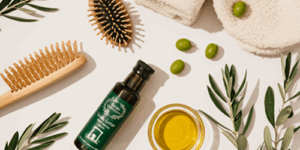 Huile d’olive Terre-Sufetula certifiée pour un lissage naturel des cheveux, vendue en France et Europe