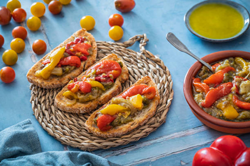 Tartines provençales croustillantes à l’huile d’olive